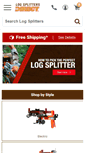 Mobile Screenshot of logsplittersdirect.com